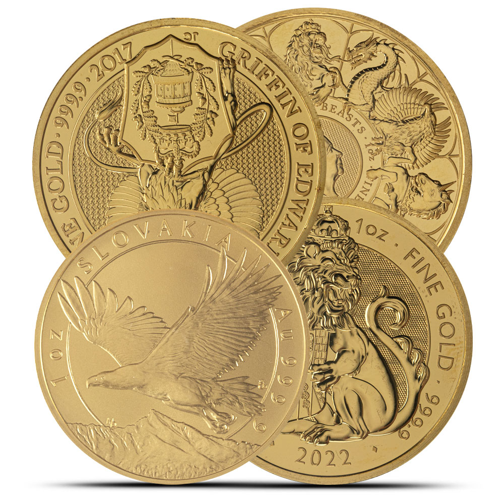 1 oz Gold Coin (Random Year, Varied Condition, Any Mint)